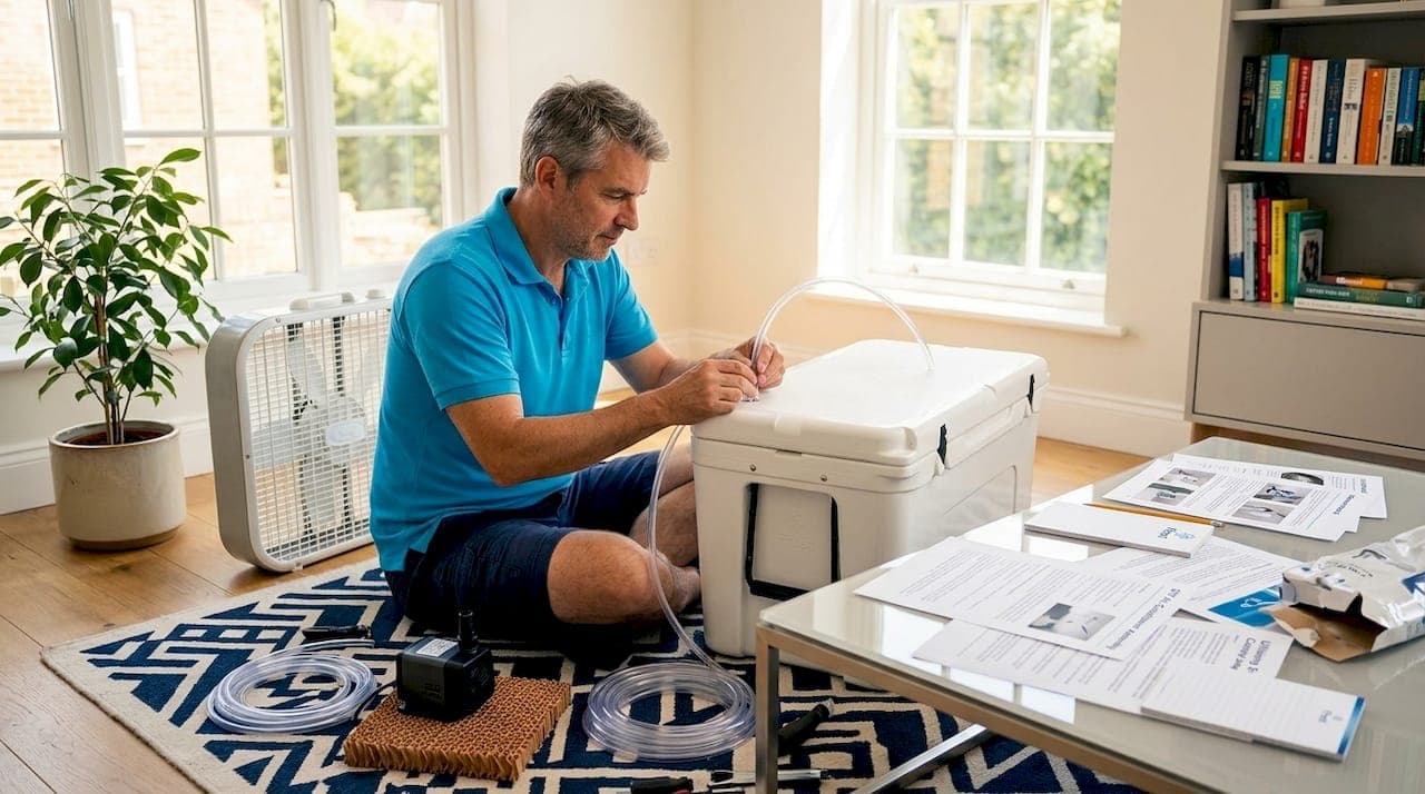 DIY air conditioner setup: cool your home affordably