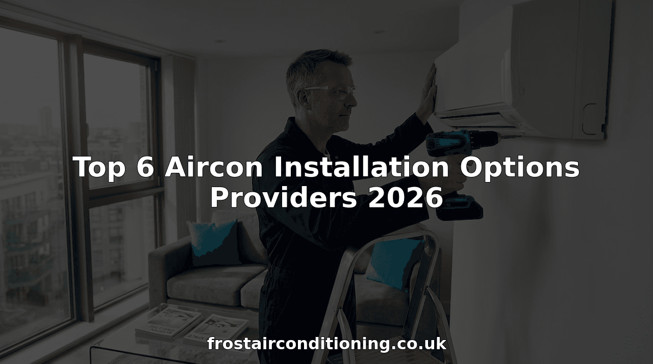 Top 6 Aircon Installation Options Providers 2026