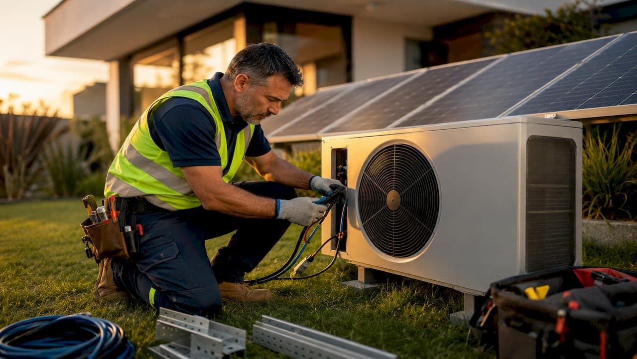 Why use renewable energy air conditioning in 2026