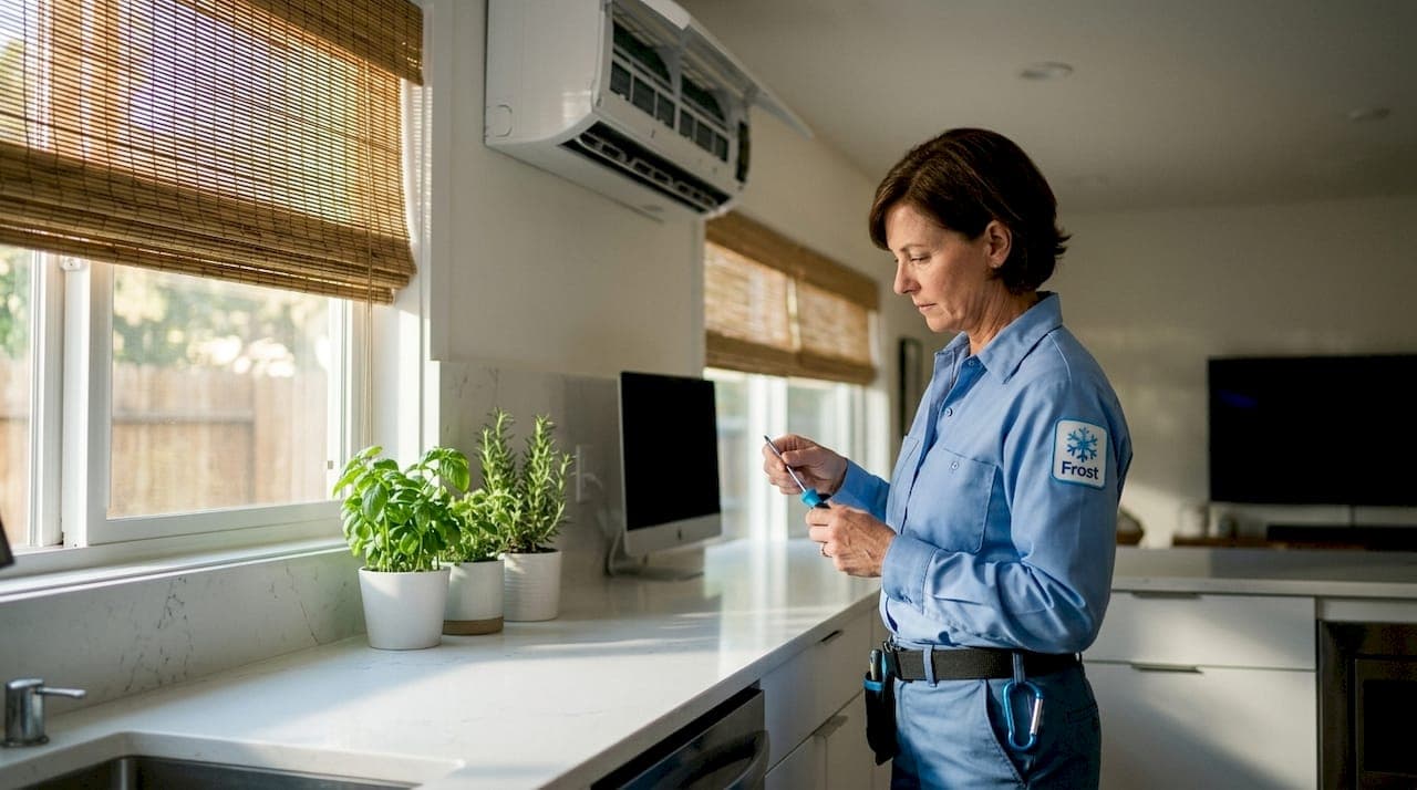 How does air con dehumidify your home?