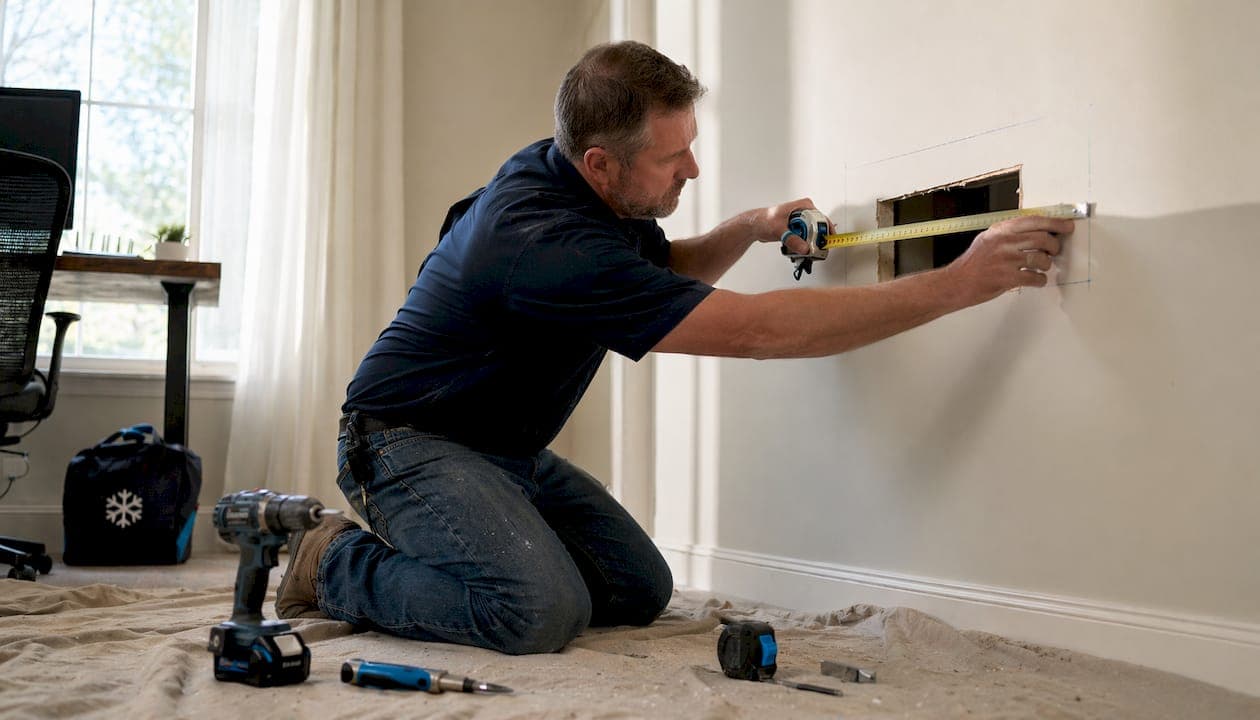 Wall mounted AC install steps: your complete guide
