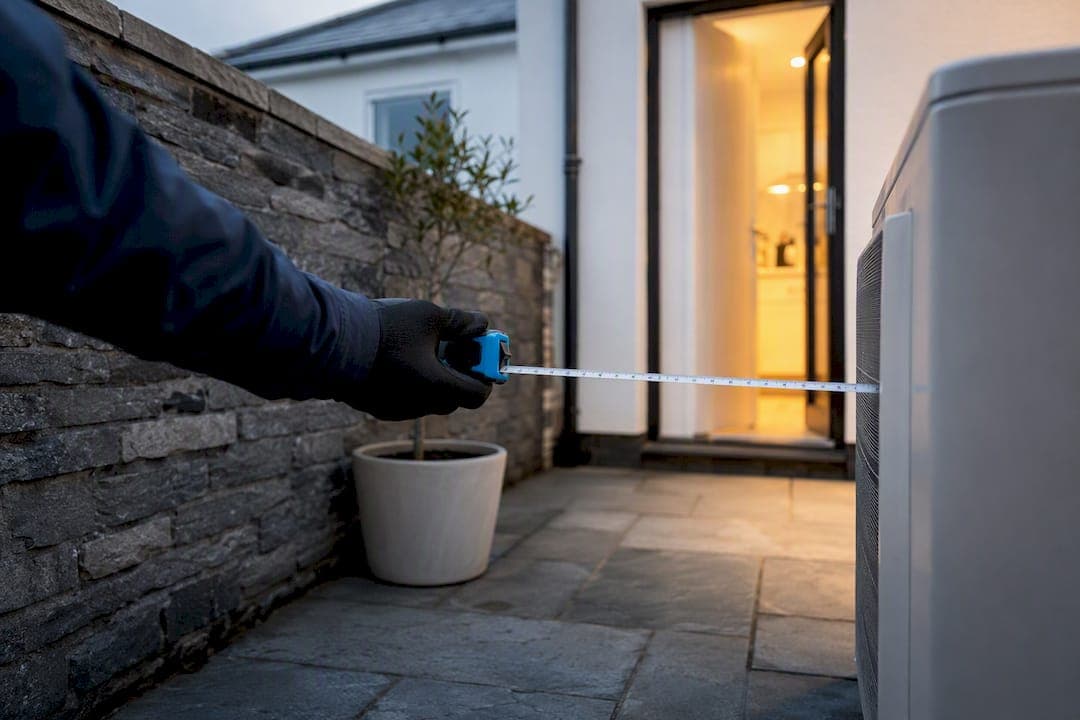 1 Metre Rule and MCS 020: Outdoor Unit Placement for UK Homes
