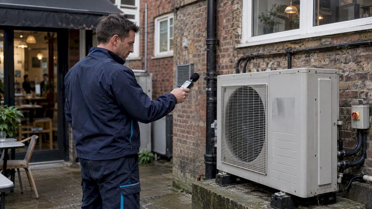 UK Café Cooling: Avoid Planning, Noise and F Gas Mistakes
